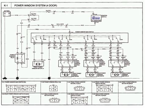 2005 kia rio electrical wiring schematic 
